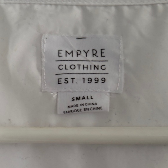 Vans White Jacket with Red Rose Design - Picture 3 of 3